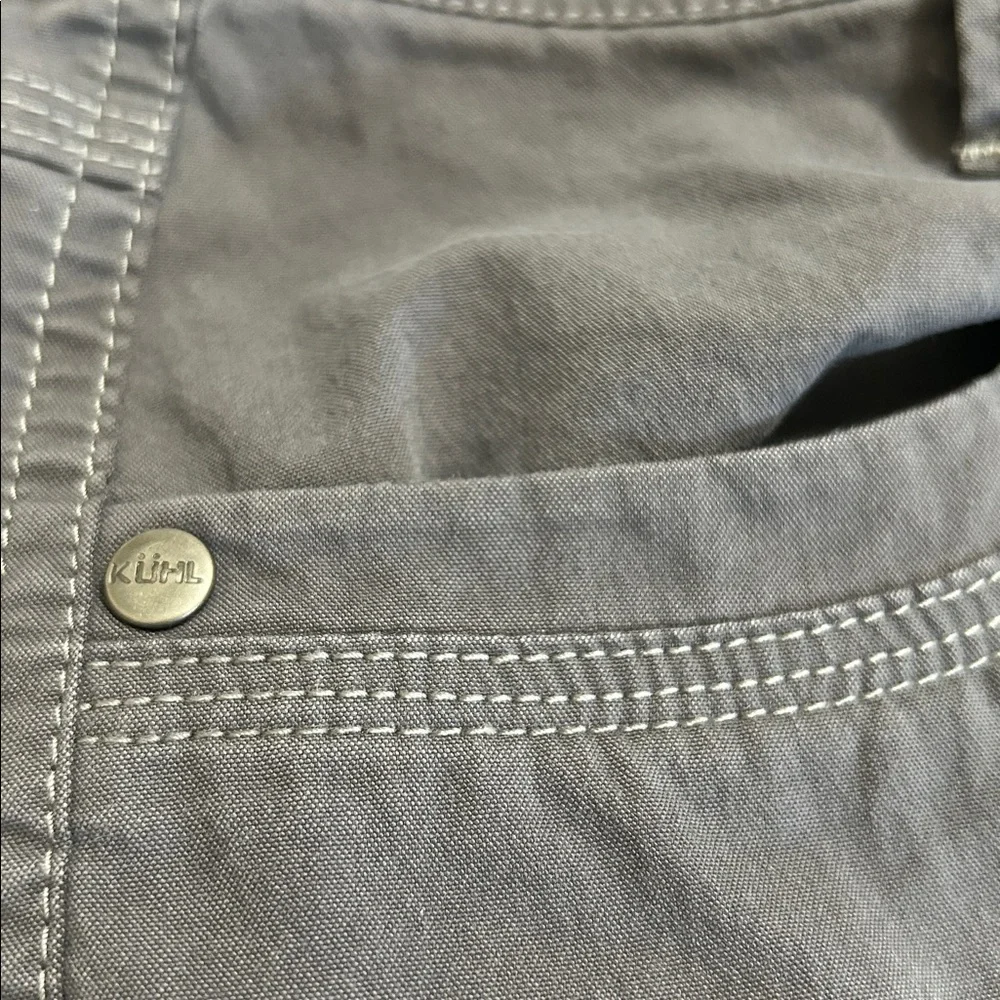 Kuhl Gray Cargo Pants Size 8 - Picture 14 of 14